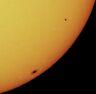 Solar Sun Filter Telescope Sheet Black Polymer 4"x 4" Binoculars Astronomy Mylar
